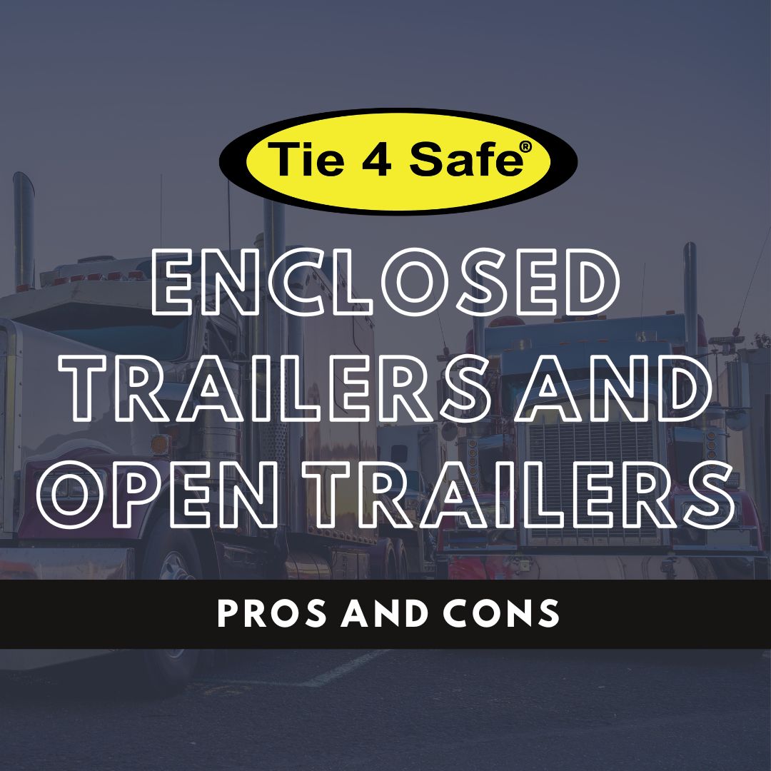 Choosing Between Enclosed Trailers and Open Trailers: Pros and Cons for Cargo Control
