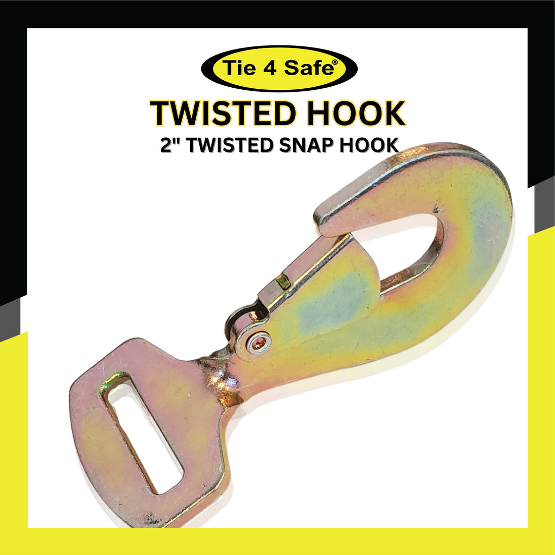 2" Twisted Snap Hook