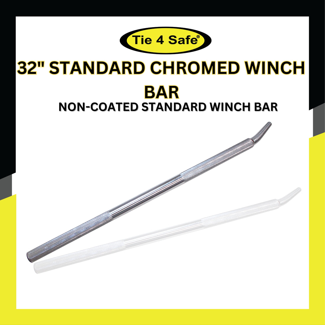 32" Standard Chromed Winch Bar