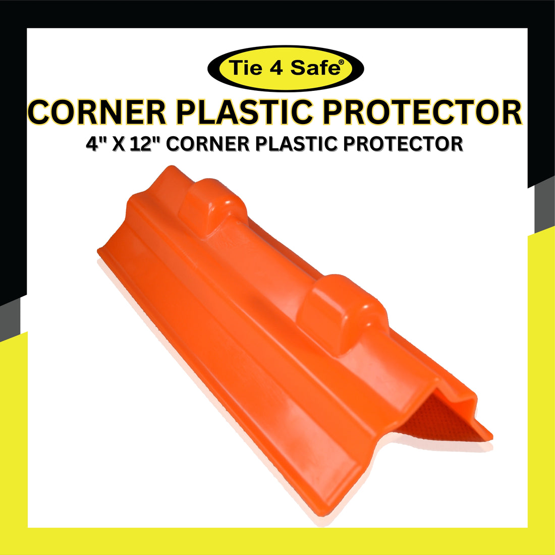 4" x 12" Corner Plastic Protector