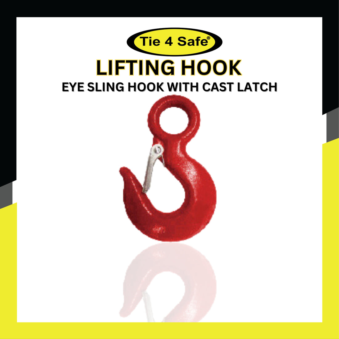Eye Sling Hook With Cast Latch