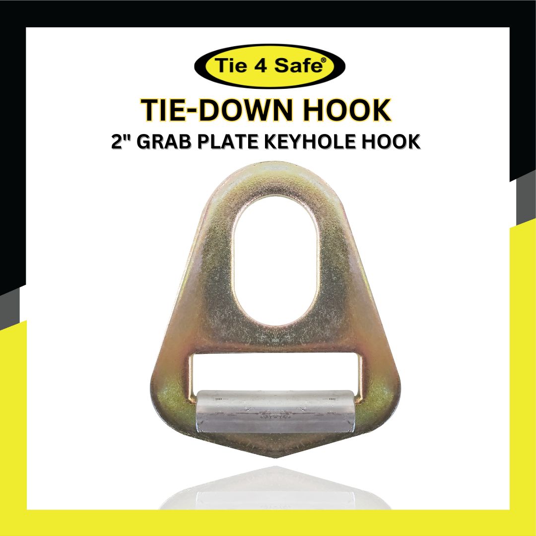 2" Grab Plate Keyhole Hook
