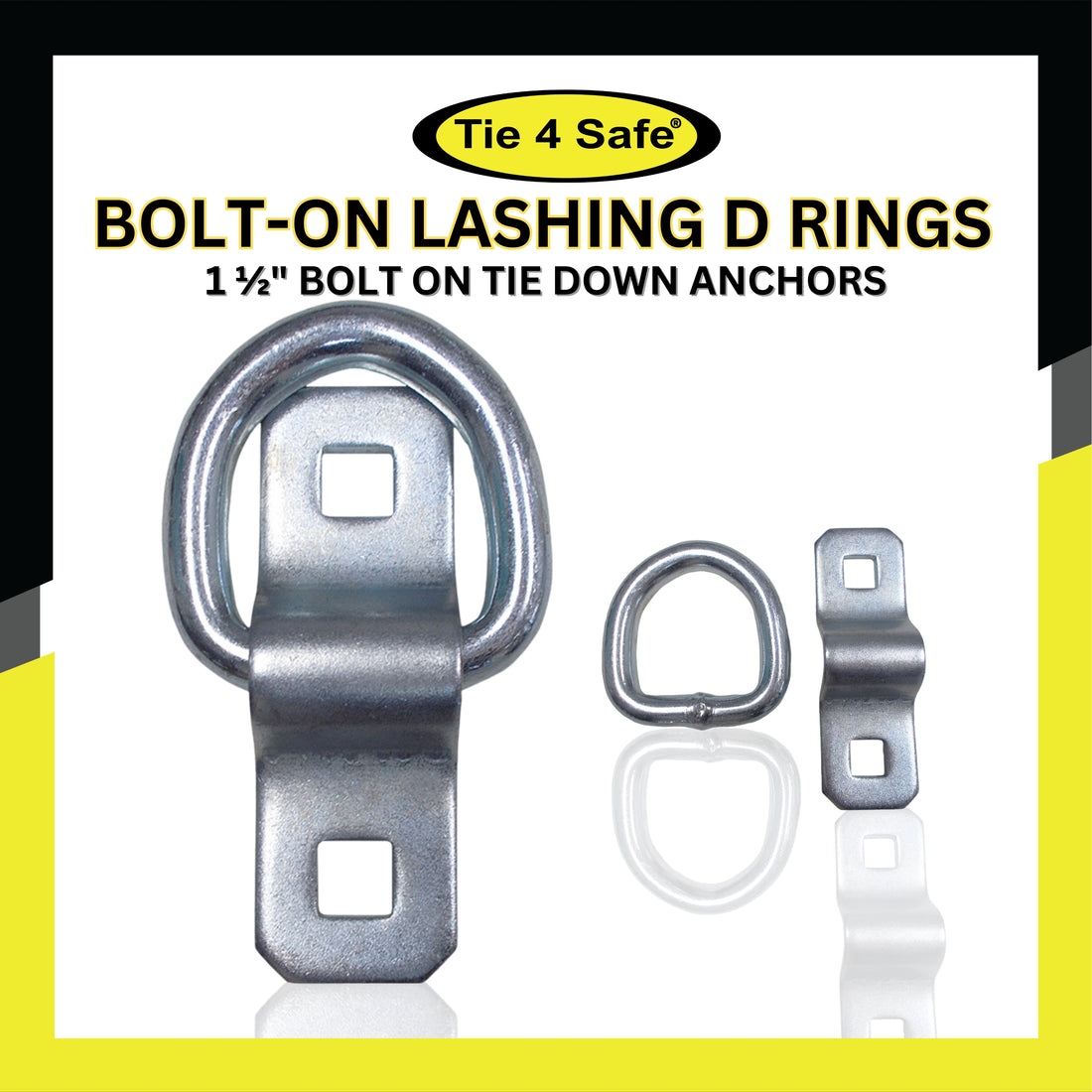 Bolt On Lashing D-Ring With Cap