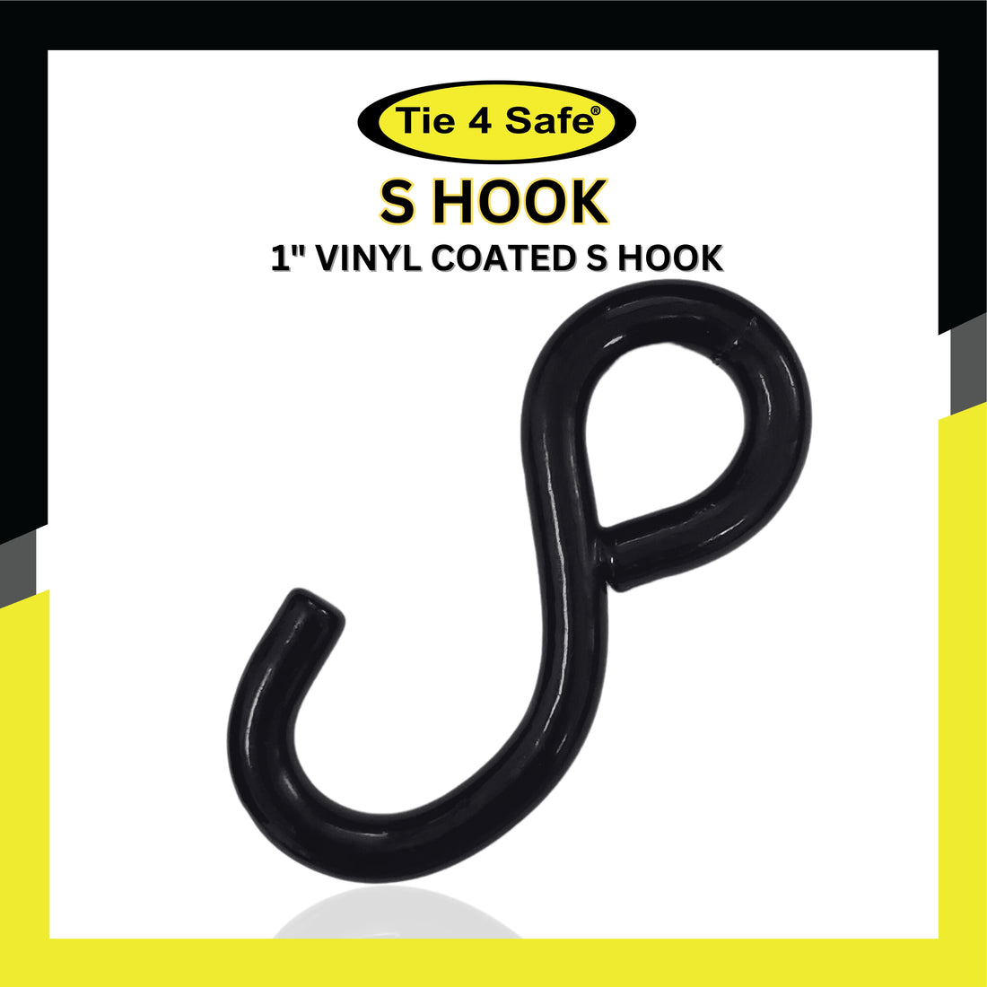1" Vinyl Coated S Hook