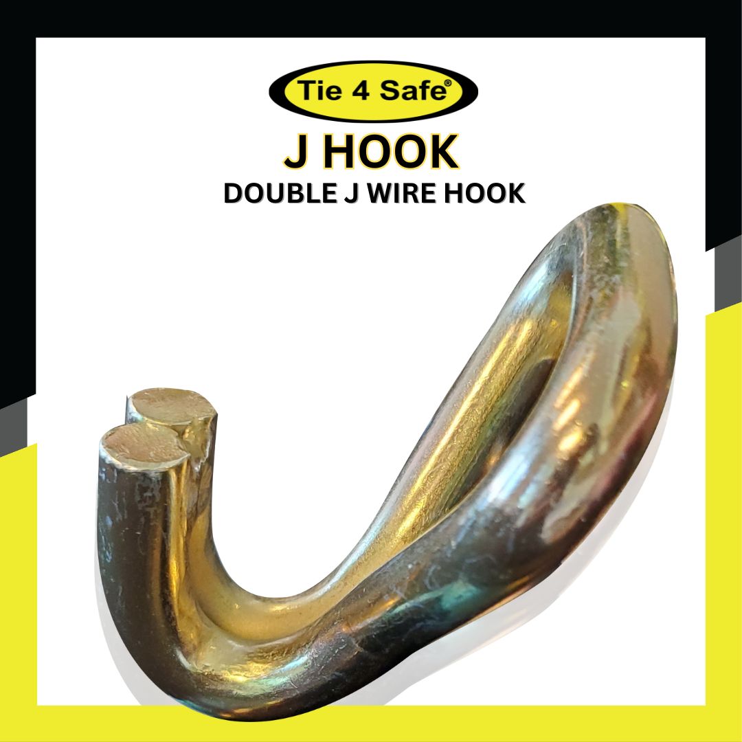 2" Double J Wire Hook