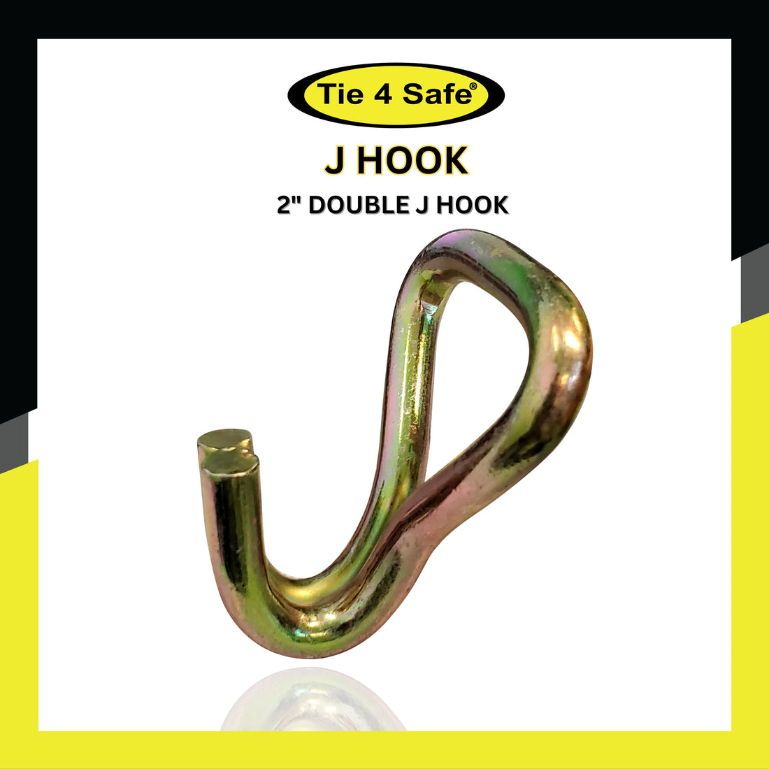 2" Double Wire J Hook - WH06-152