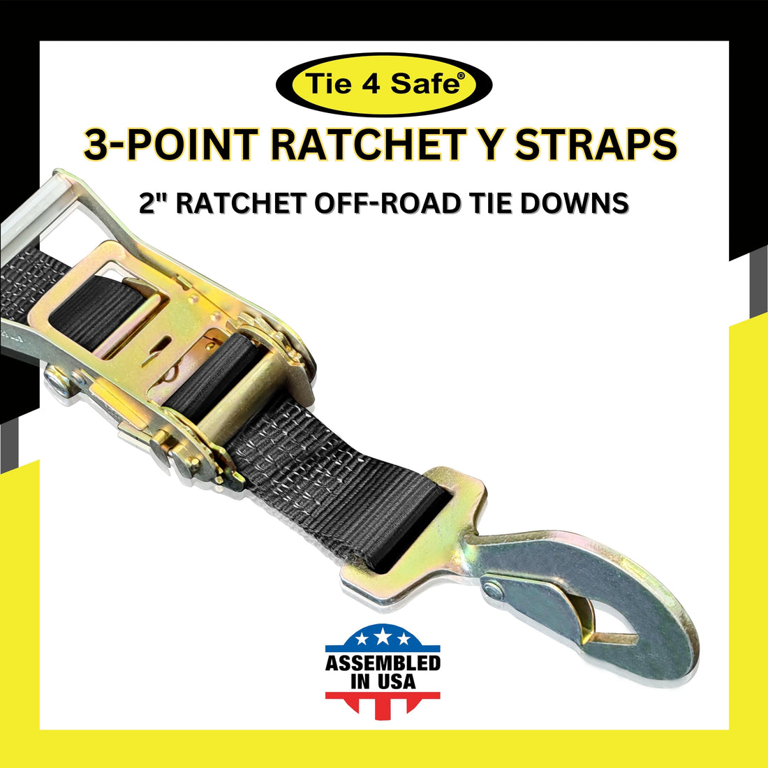 Off-Road Ratchet Straps – Tie 4 Safe