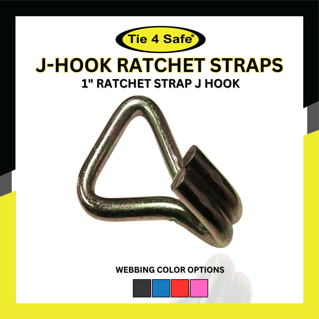 J-Hook Ratchet Straps