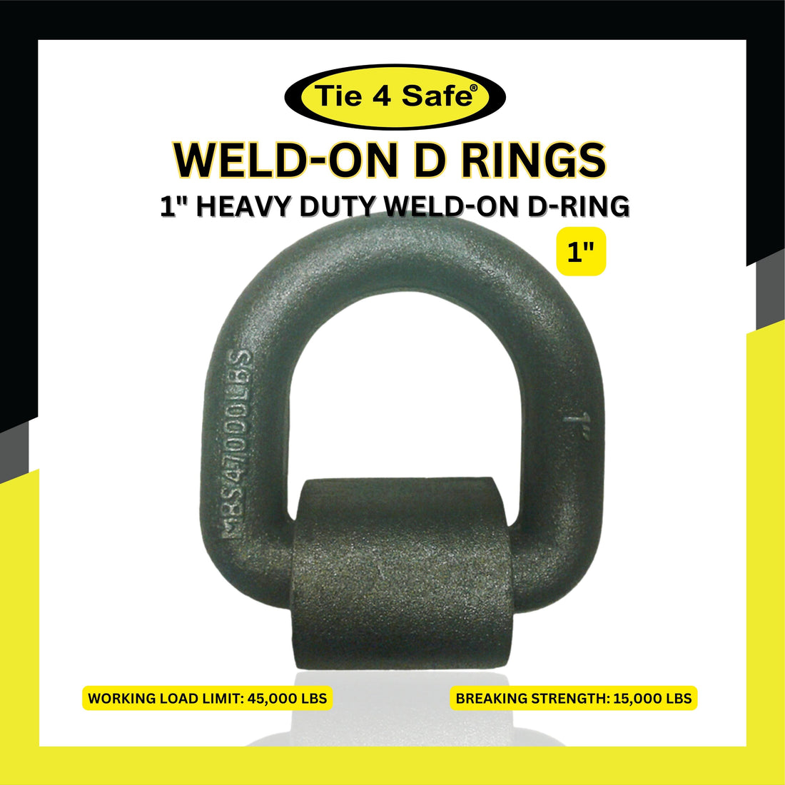 Lashing D-Ring With Cap Weld On