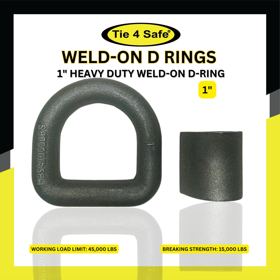 Lashing D-Ring With Cap Weld On