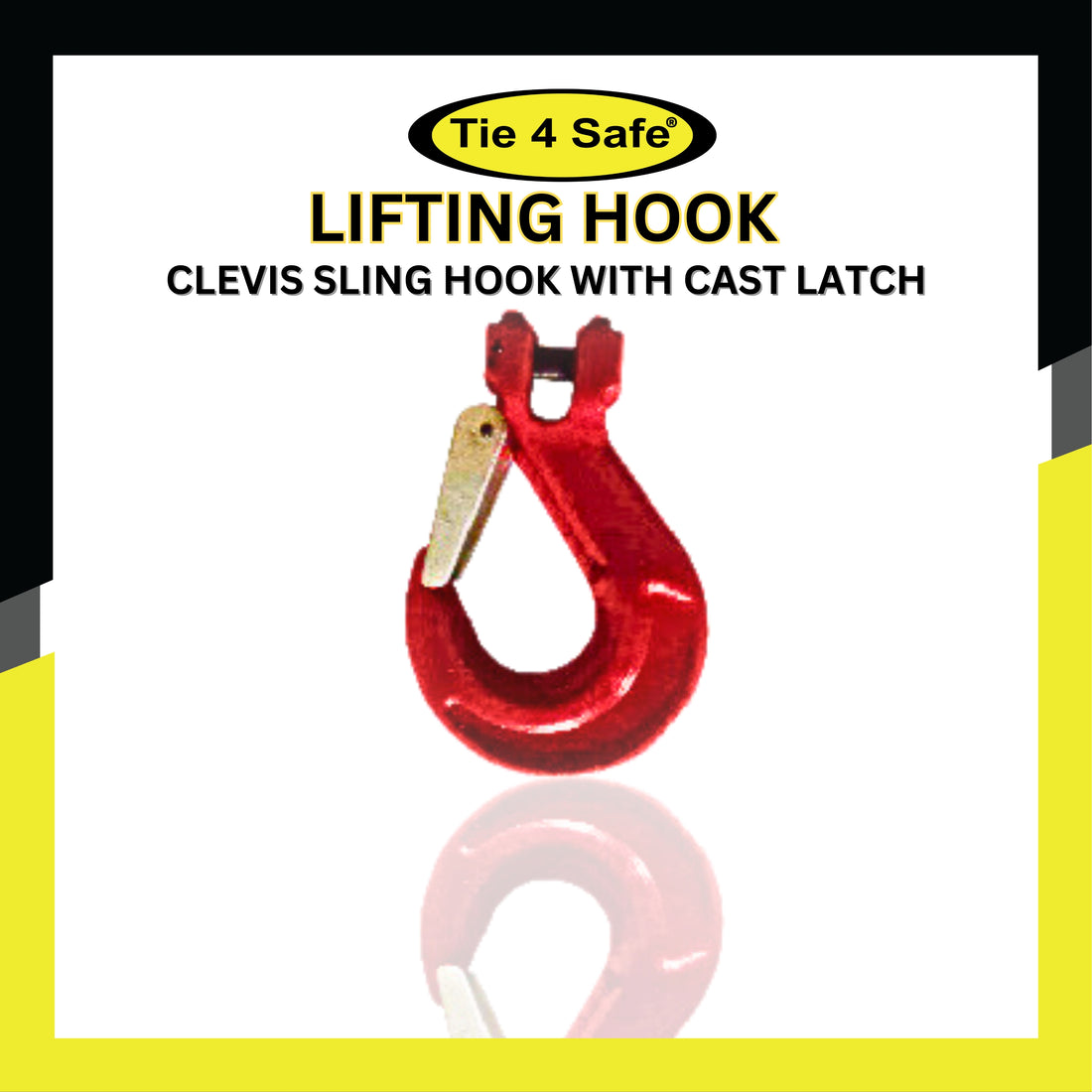 Clevis Sling Hook With Cast Latch
