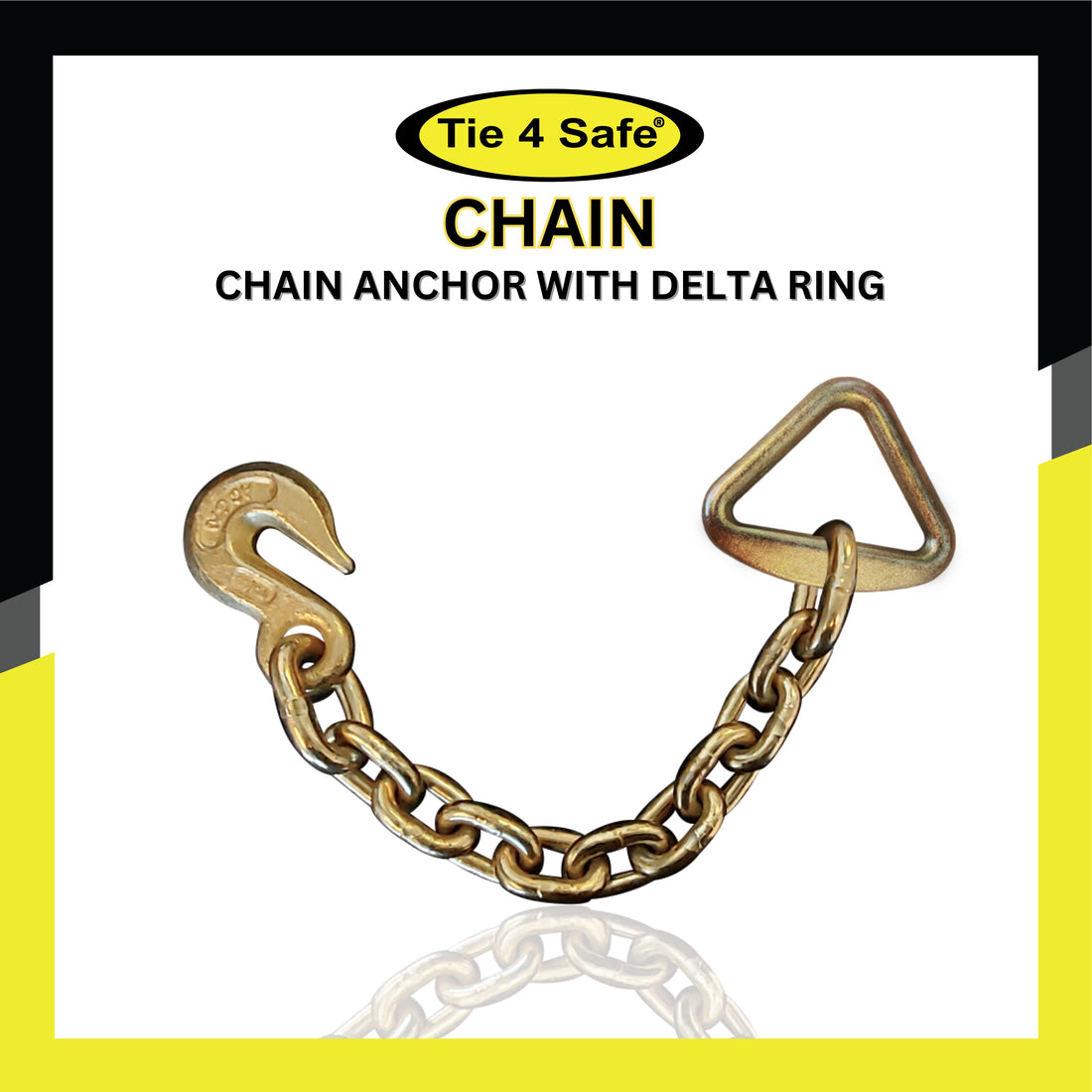 Chain Anchor With Delta Ring