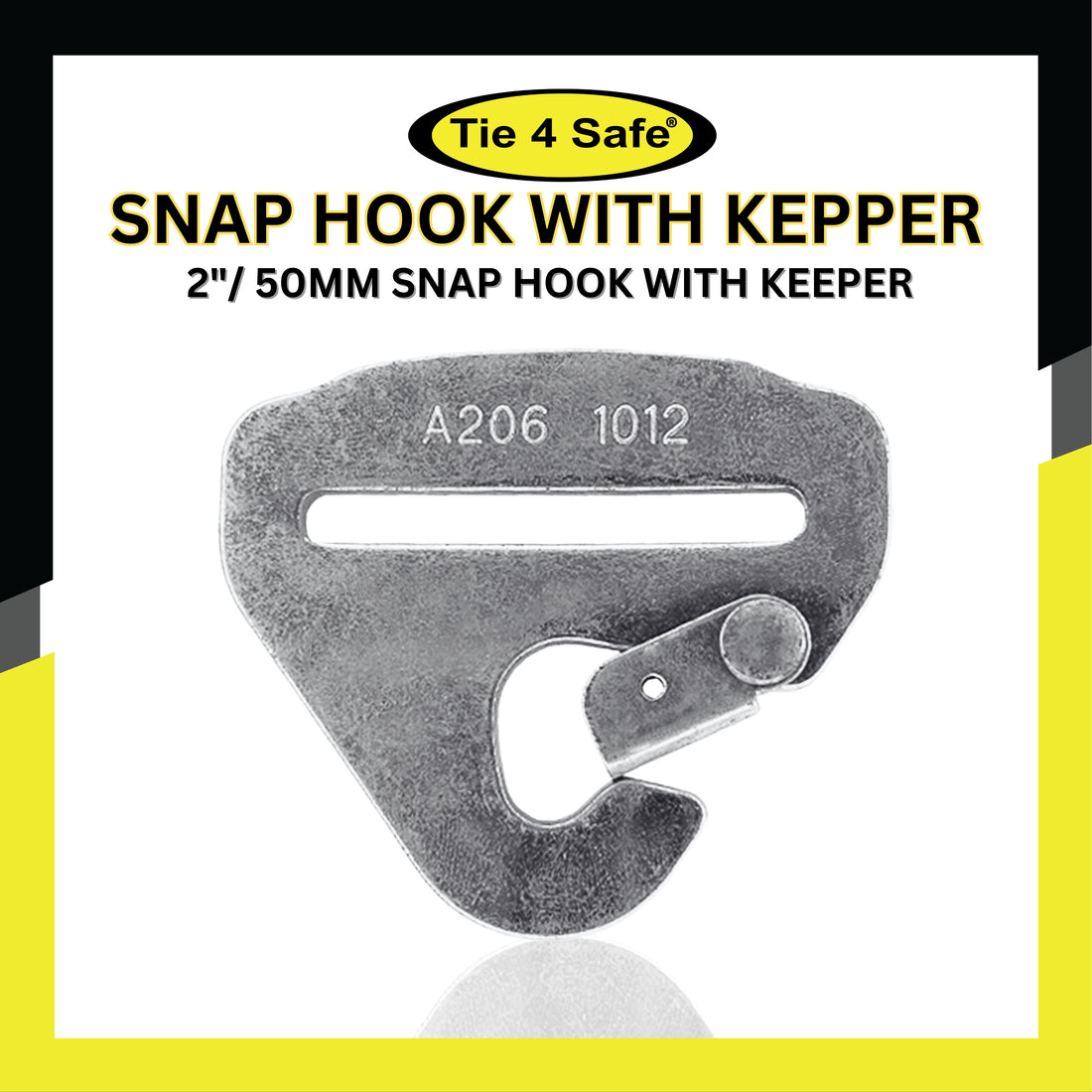 2" / 50 MM Snap Hook With Keeper