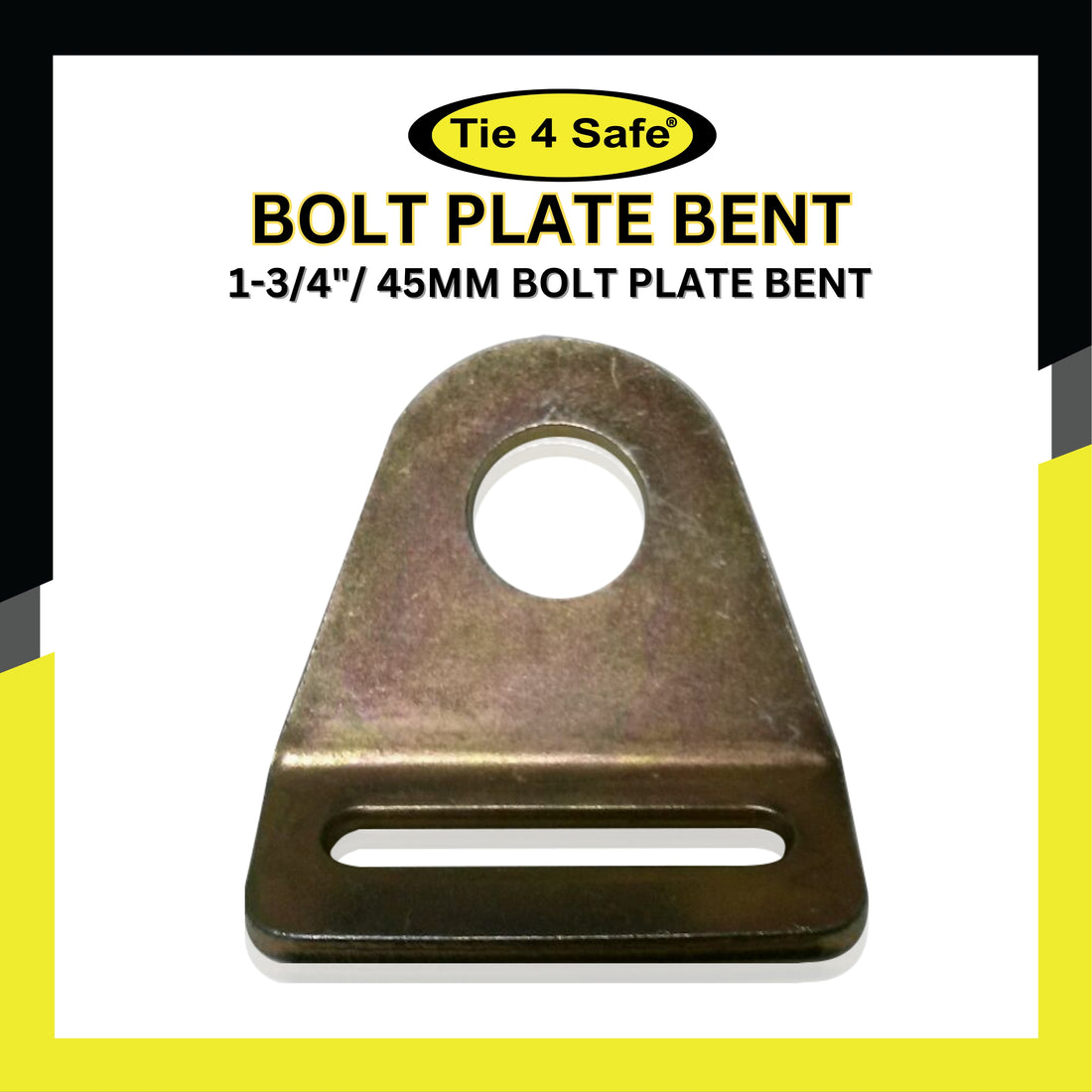 1-3/4"/ 45mm Bolt Plate Bent