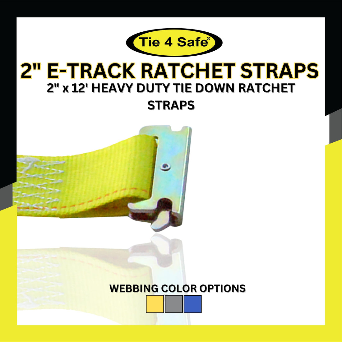 Logistic Straps Ratchet Style With E Fittings