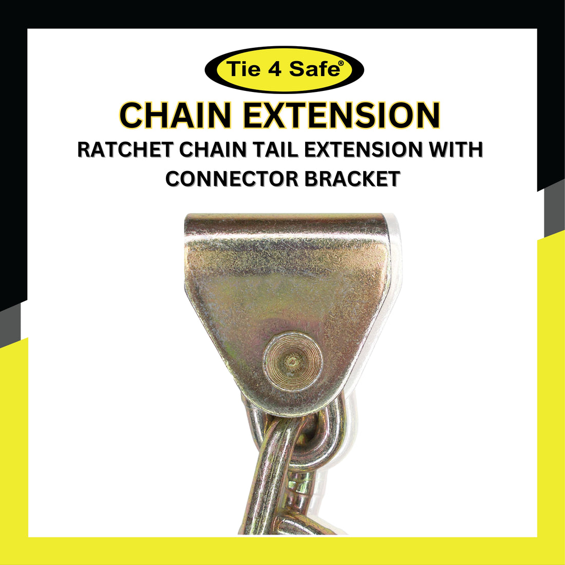 12" Ratchet Chain Extension with Connector Bracket