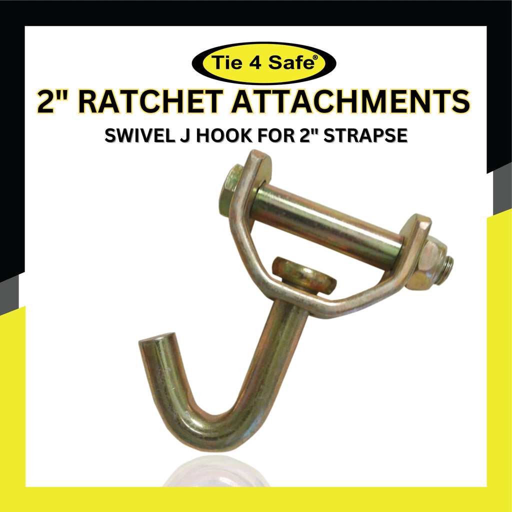 2 inch Swivel J Hook, Tie Down Hardware